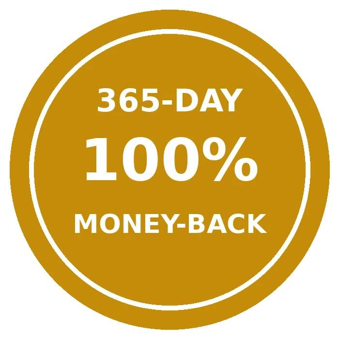 CardioClear7 365-day money-back guarantee